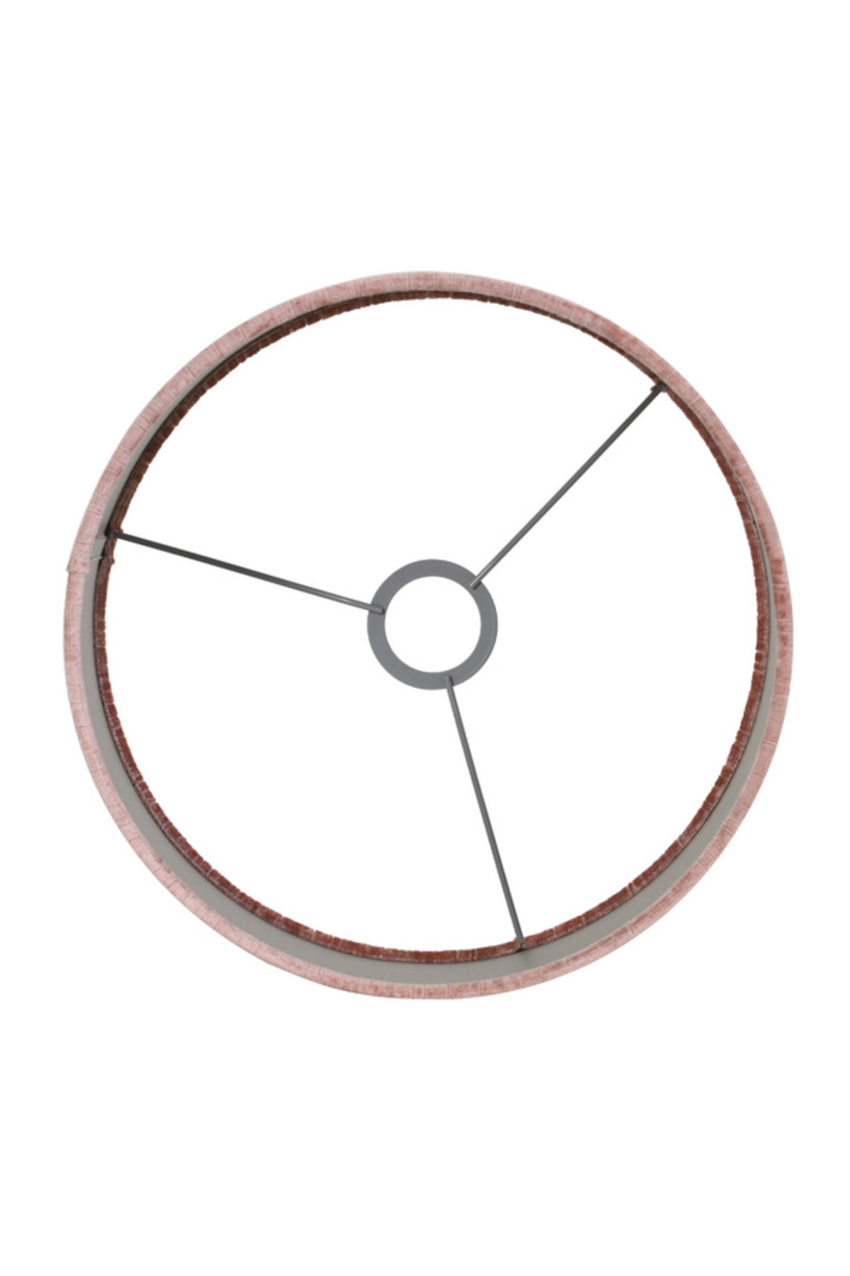 LAMPENSCHIRM Gemstone Rosa Ø40/30 cm - Pink, Textil (40/40/30cm) - Light & Living