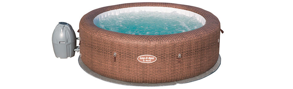 Bestway Whirpool Korboptik braun