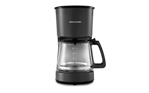 Kaffeemaschine in schwarz von Grundig