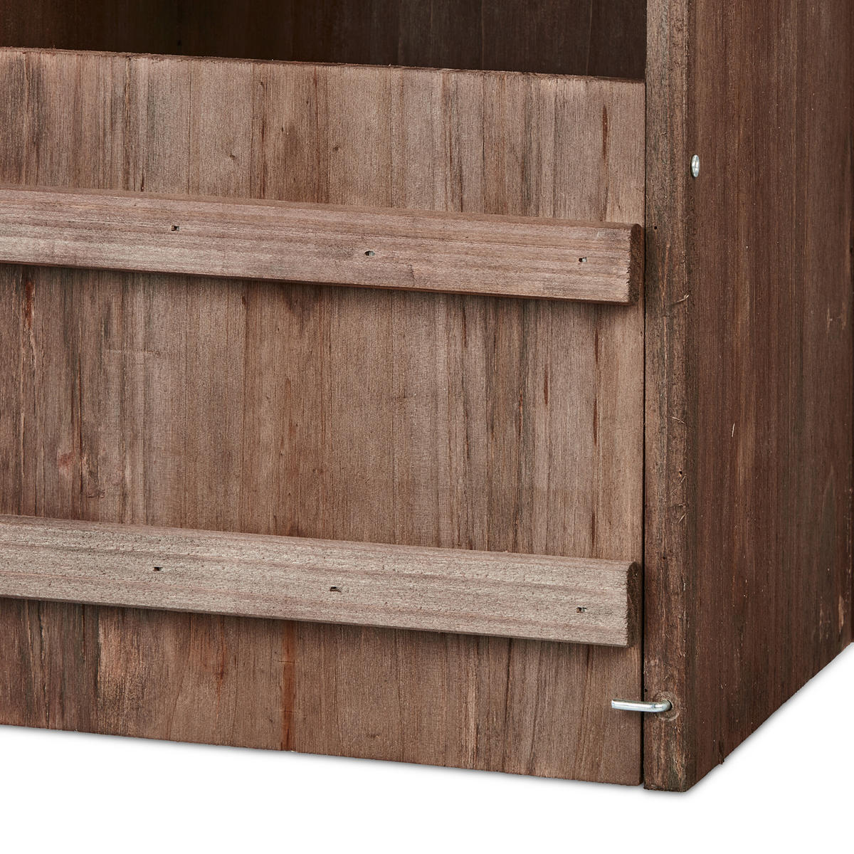 NISTKASTEN - Braun, Holz/Metall (22/36/21cm) - Relaxdays