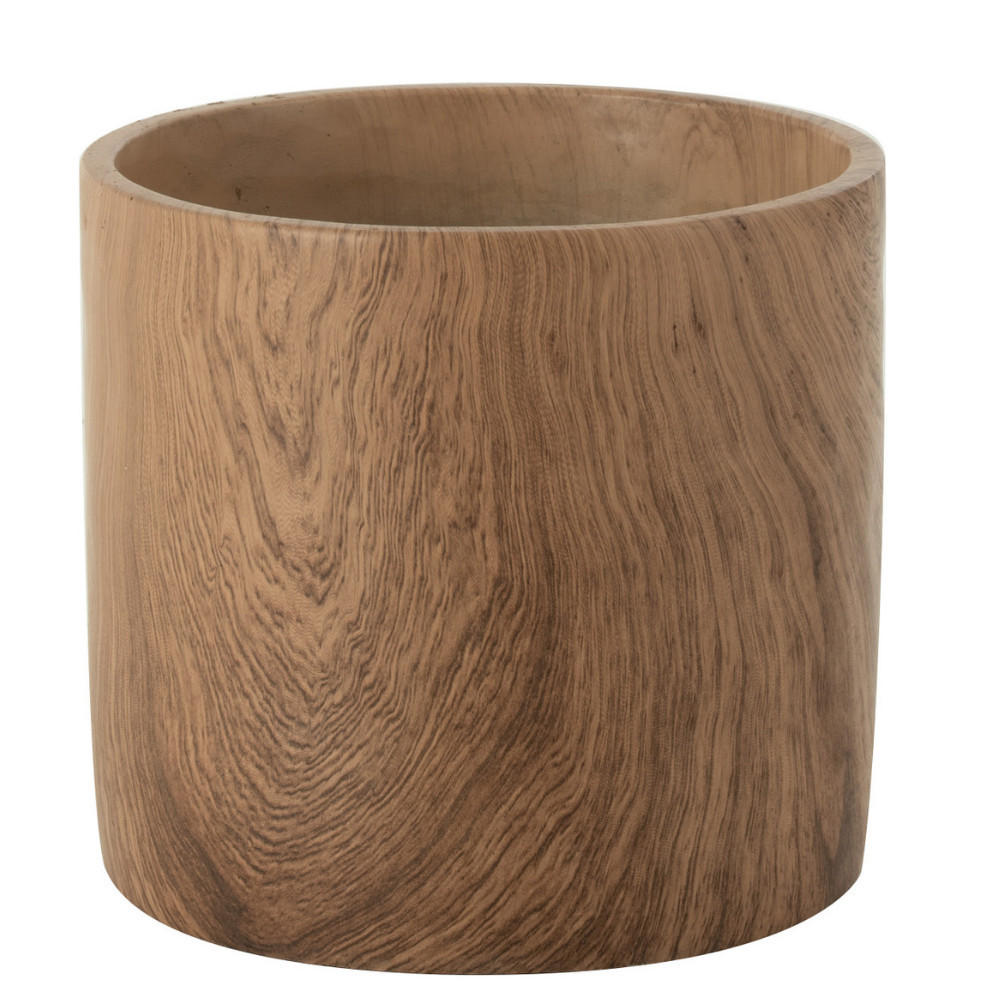 BLUMENTOPF WALD - Töpferei - Natürliche - L - 2er set - Ø 18 cm - Naturfarben, Keramik (18/17cm) - J-Line