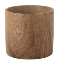 BLUMENTOPF WALD - Töpferei - Natürliche - L - 2er set - Ø 18 cm - Naturfarben, Keramik (18/17cm) - J-Line