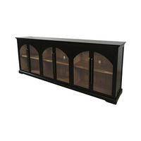 SIDEBOARD AVOLA Schwarz 244x43x92 cm - Schwarz, Holz (244/92/43cm) - FURNLUX