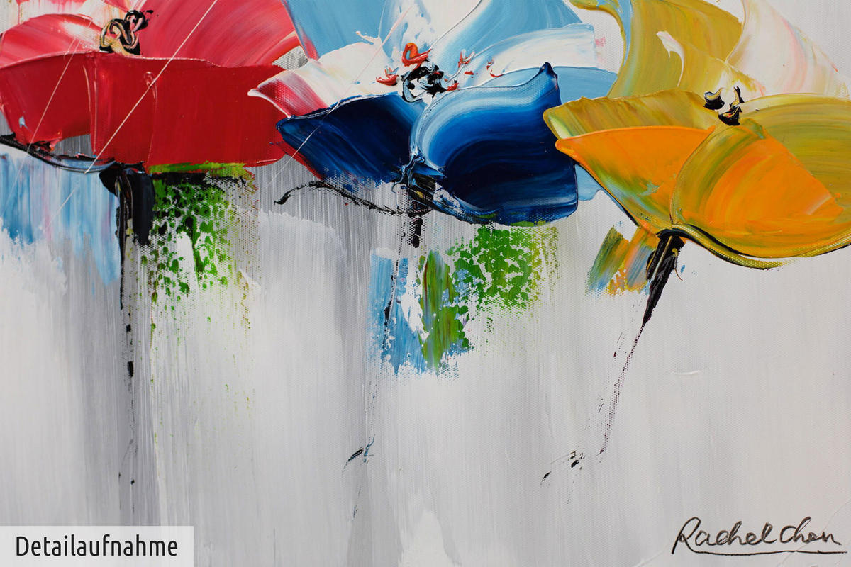 ÖLGEMÄLDE 100/50 cm - Multicolor, Holz/Textil (1.36/50cm) - KUNSTLOFT