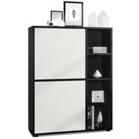 HIGHBOARD Cuba Türen in Weiß matt - Weiß, Holzwerkstoff (79/105.5/35.5cm) - Vladon