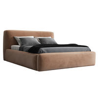 POLSTERBETT LUMO 90x200 Braun - Braun, Textil (90/200cm) - A&J MöbelLand