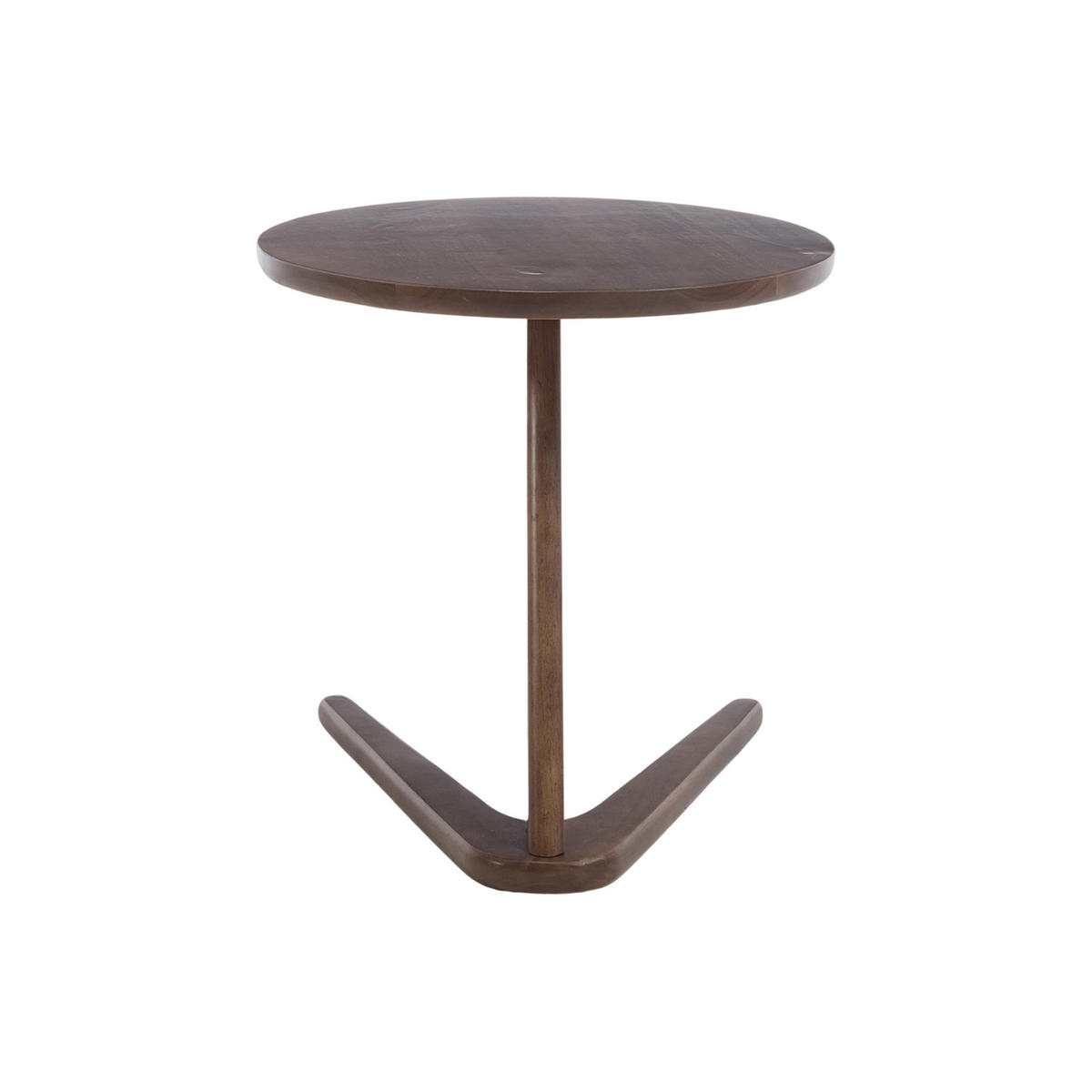 BEISTELLTISCH 50/44/50 cm Braun aus Massivholz mit modernem Design - Braun, Holzwerkstoff (44/50/50cm) - OKWISH