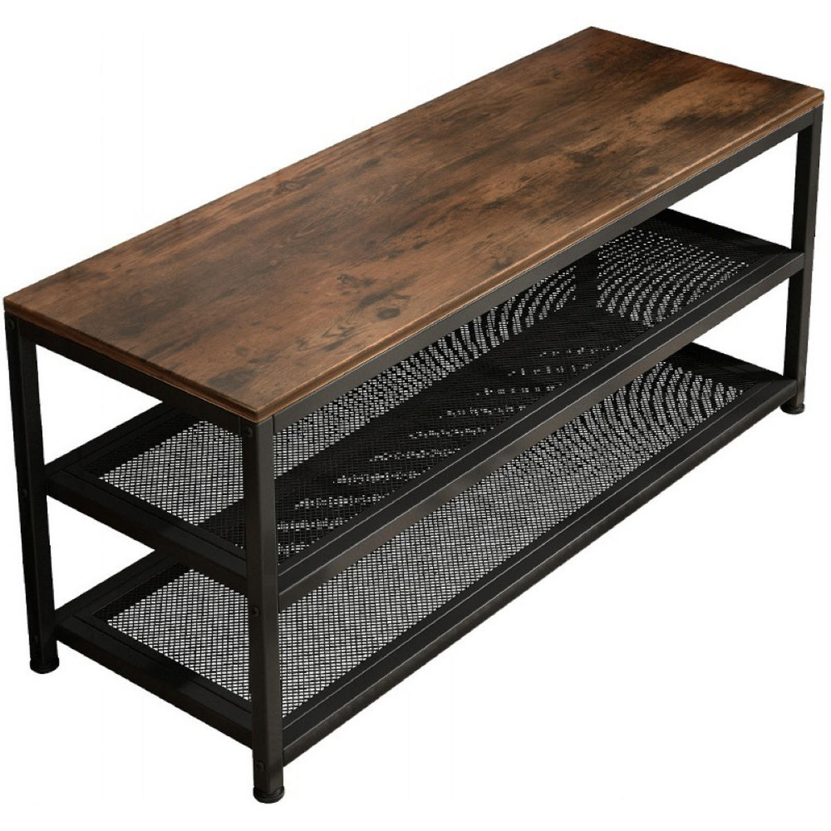 SCHUHSCHRANK, braun, 100/45/30 cm - Braun, Holzwerkstoff (100/45/30cm)