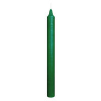 MARBLE Leuchterkerzen durchgefärbt Seegrün 250 x 22 mm, 20er Set - Mooreichefarben, Paraffin (2.2/25/25cm) - Wiedemann Kerzen