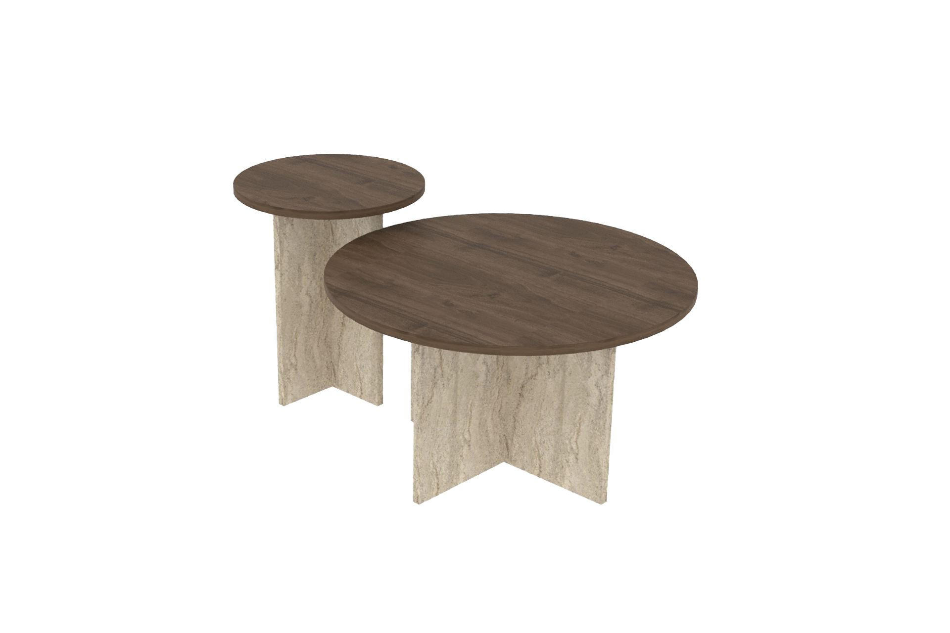 COUCHTISCH private Braun - Braun, Holz (70/70/40cm) - Habitat Garten