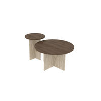 COUCHTISCH private Braun - Braun, Holz (70/70/40cm) - Habitat Garten