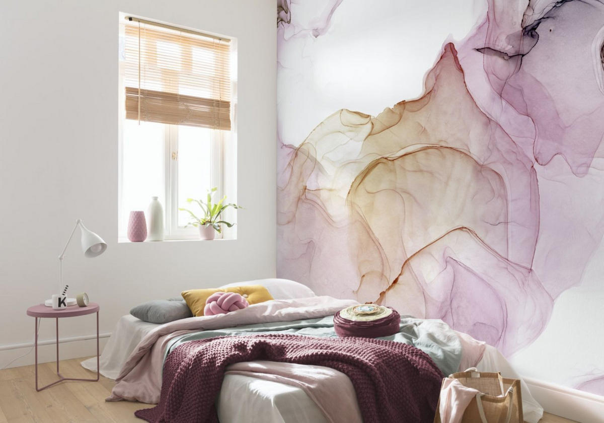 FOTOTAPETE künstlerisch 400 x 280 cm - Pink, Papier (400/280cm) - Sanders & Sanders