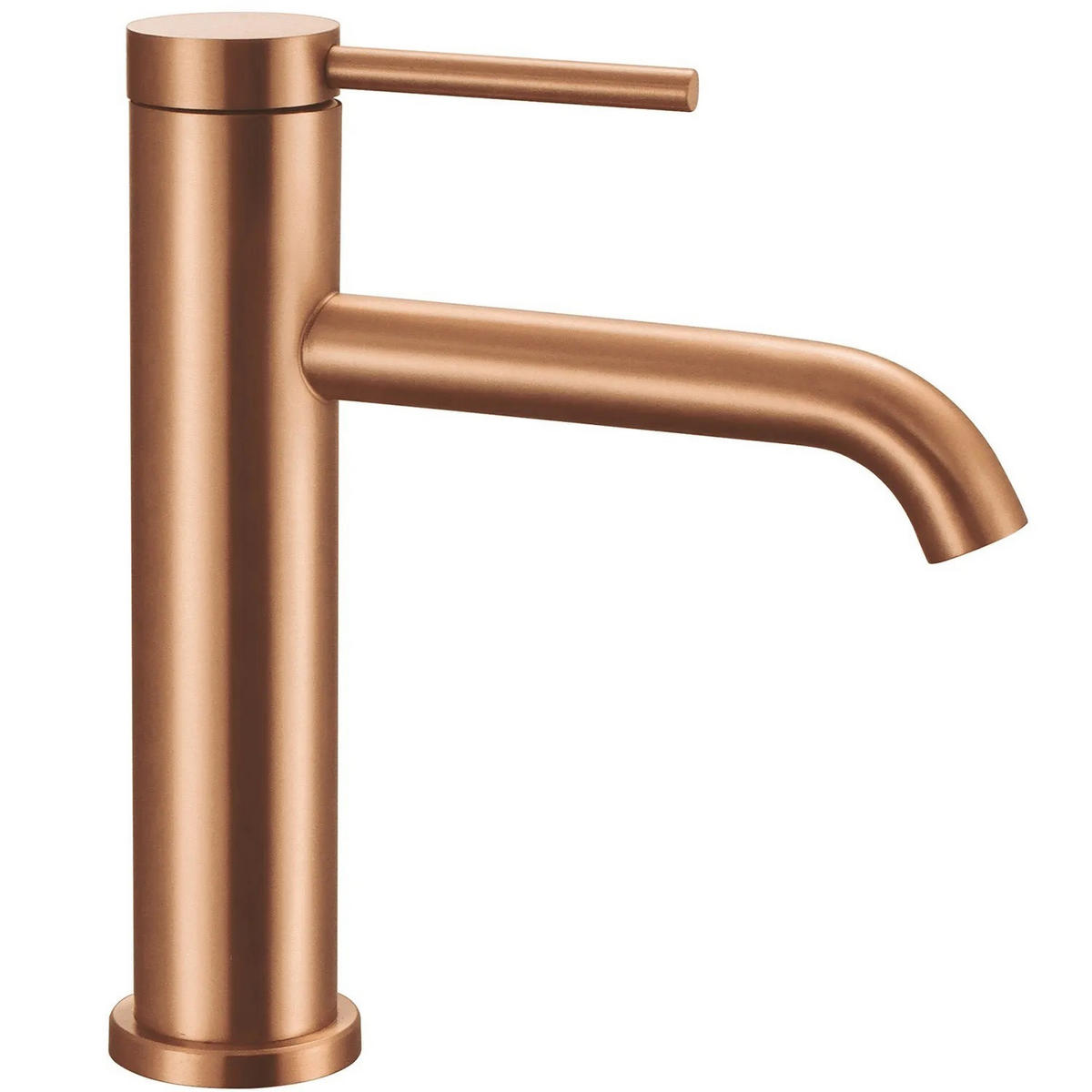 WASCHBECKENARMATUR Rea Clif Brush Copper Low - Kupferfarben, Metall (4/20.5/16.5cm) - REA