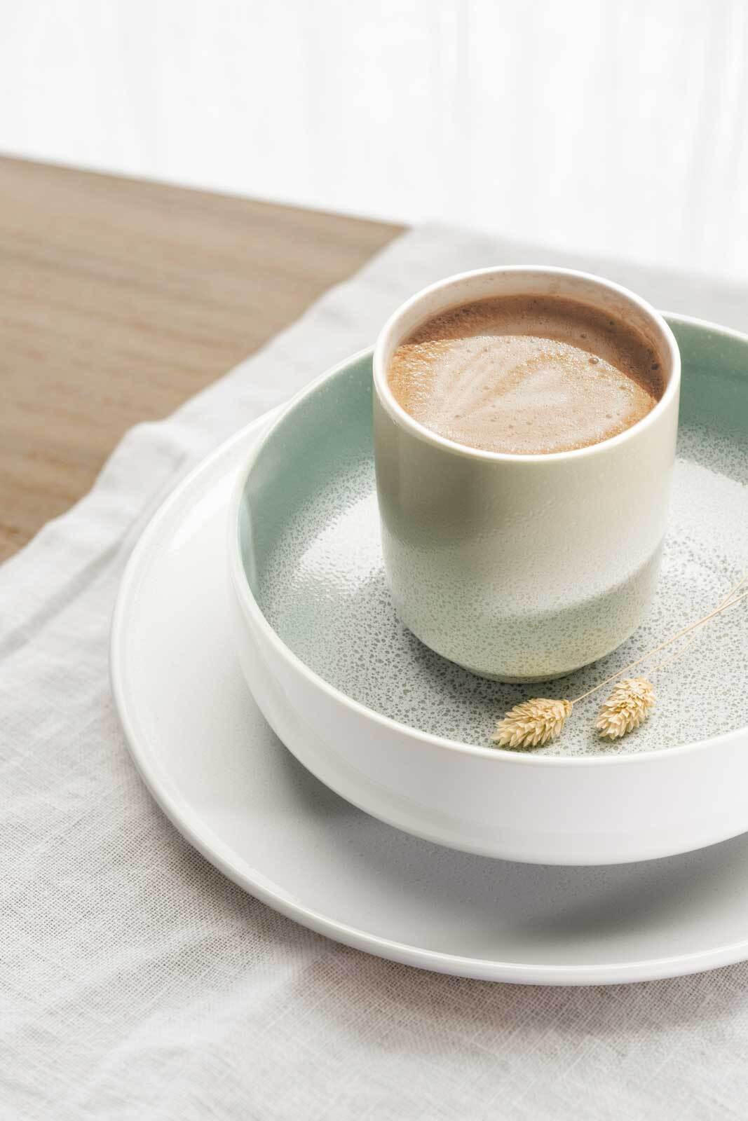 KAFFEEBECHER OHNE HENKEL Sento Home weiß 400 ml 6er Set - Weiß, Keramik (0.4L) - Seltmann Weiden