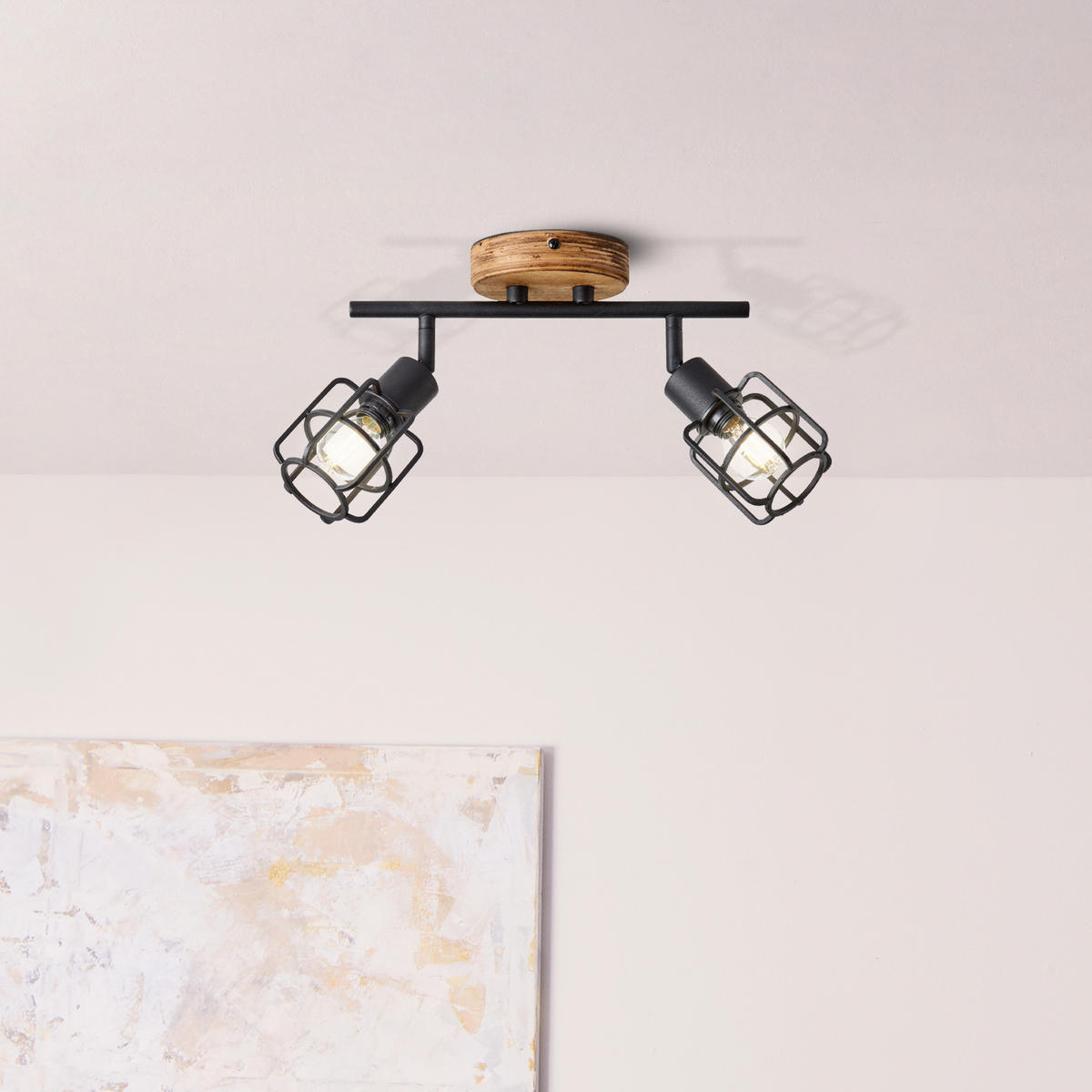 SPOTROHR Gwen 99759/66 - Schwarz, Holz (12/43/21cm) - Brilliant