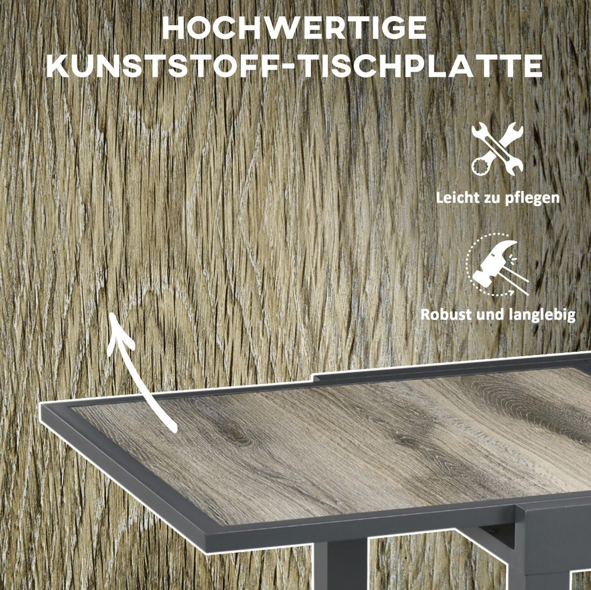LOUNGETISCH 80/160/75 cm Beige aus Aluminium mit Ausziehfunktion - Beige, Metall (160/80/75cm) - OKMYHOME