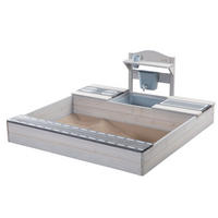 SANDKASTEN STRASSE grau - Grau, Holz (118/117/54cm) - Roba
