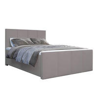 BOXBETT Milano Bonellfederkern inkl. 7-Zonen Topper T-30 - BOXBETT mit Bettkasten - Beige, Holz/Holzwerkstoff (120/200cm) - Best For Home
