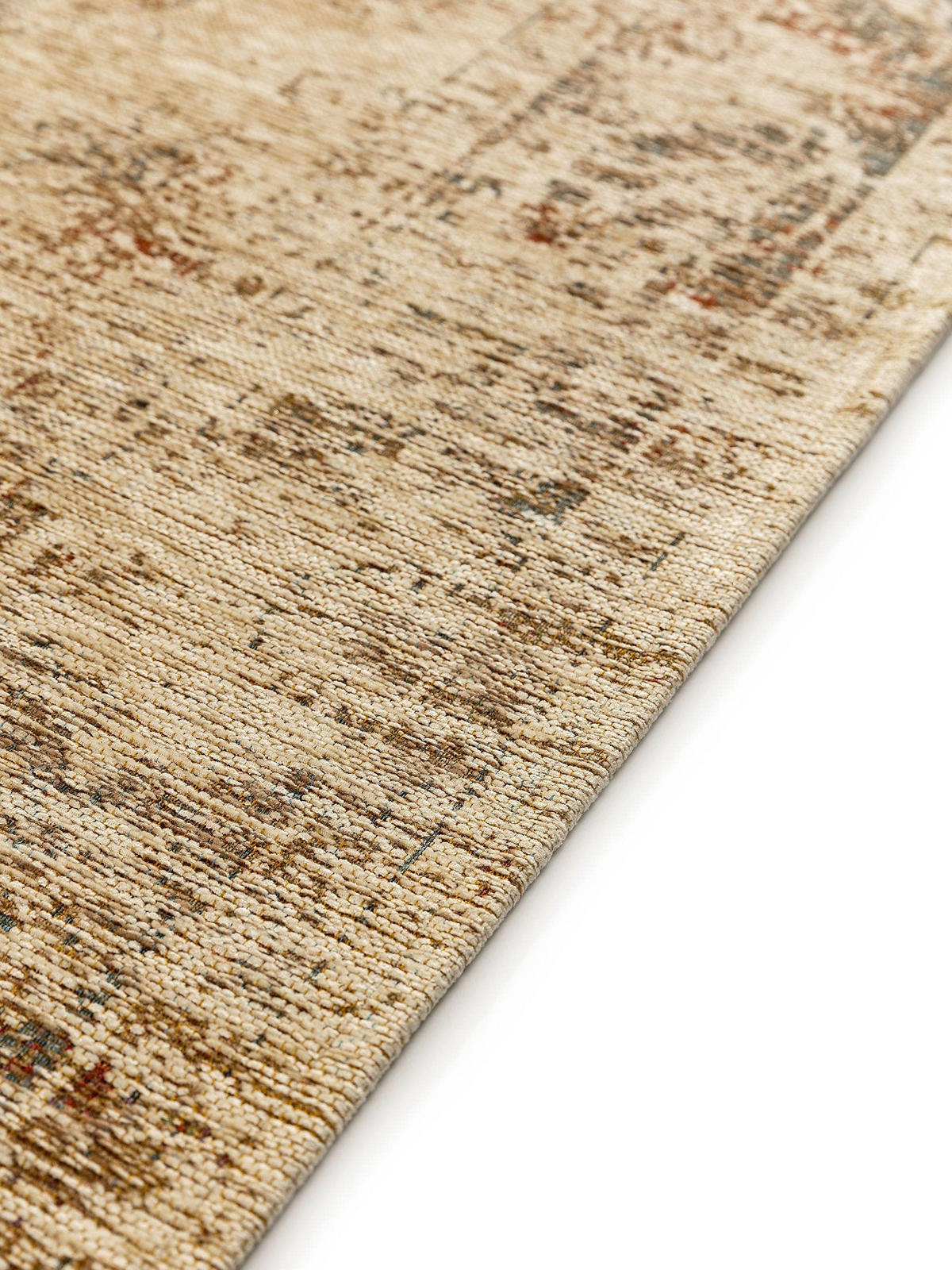 FLACHGEWEBETEPPICH Frencie Beige 120x180 cm - Beige, Textil (120/180cm) - benuta Nest