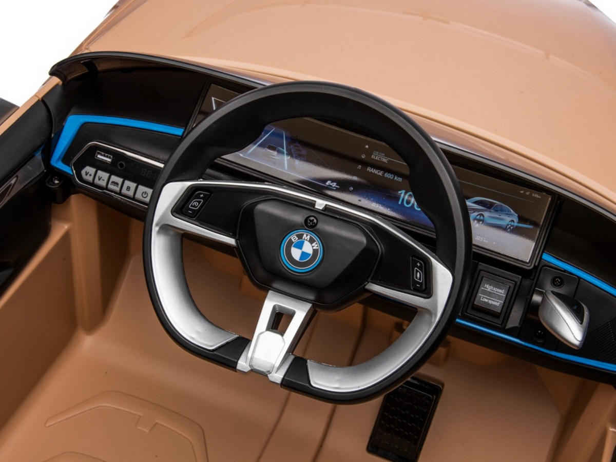 KINDER ELEKTROAUTO BMW i4 bronze - Bronzefarben, Kunststoff (115/67/54cm) - TPFLiving