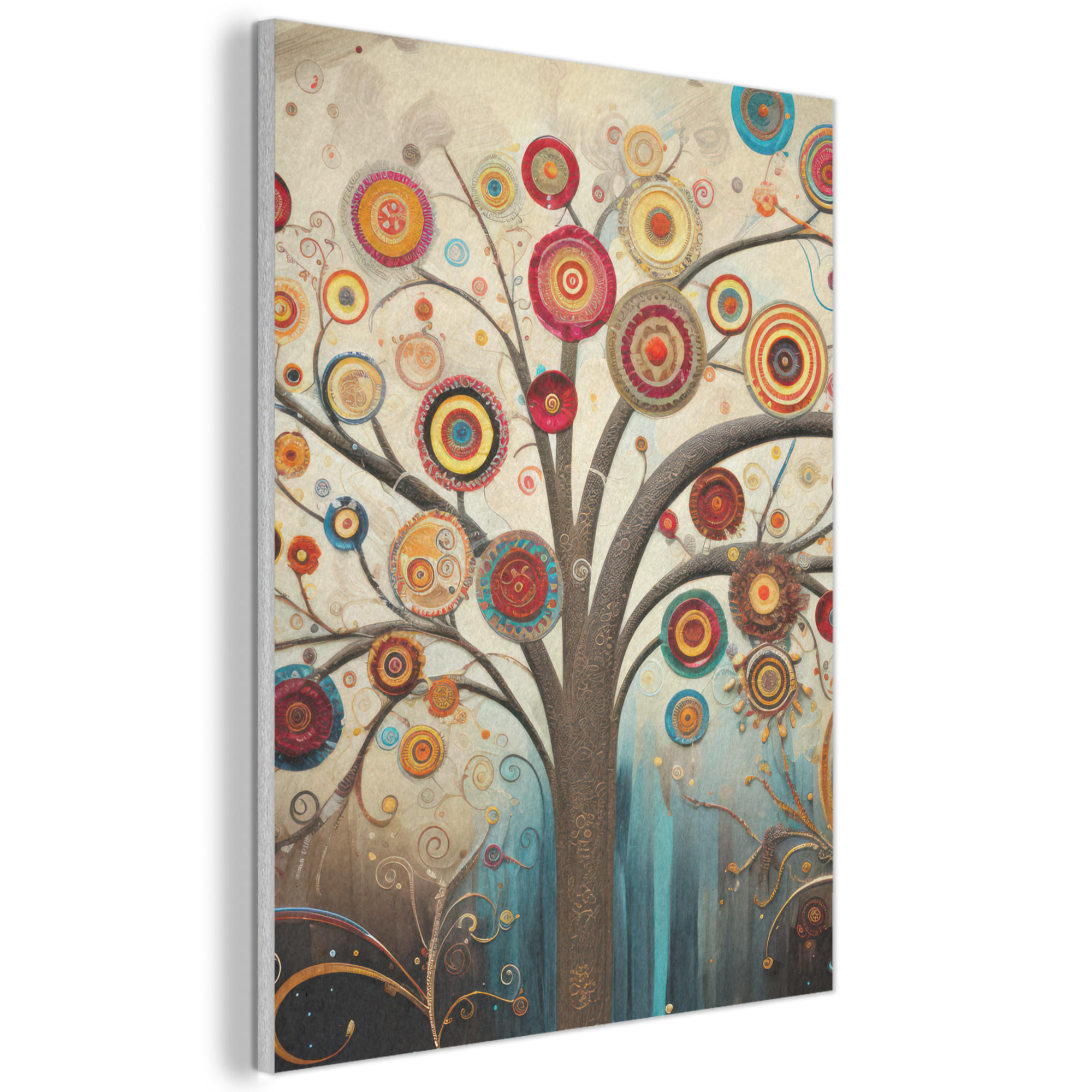 MuchoWow AKUSTICKÝ obraz Strom - Strom života - Barva 70x100 cm