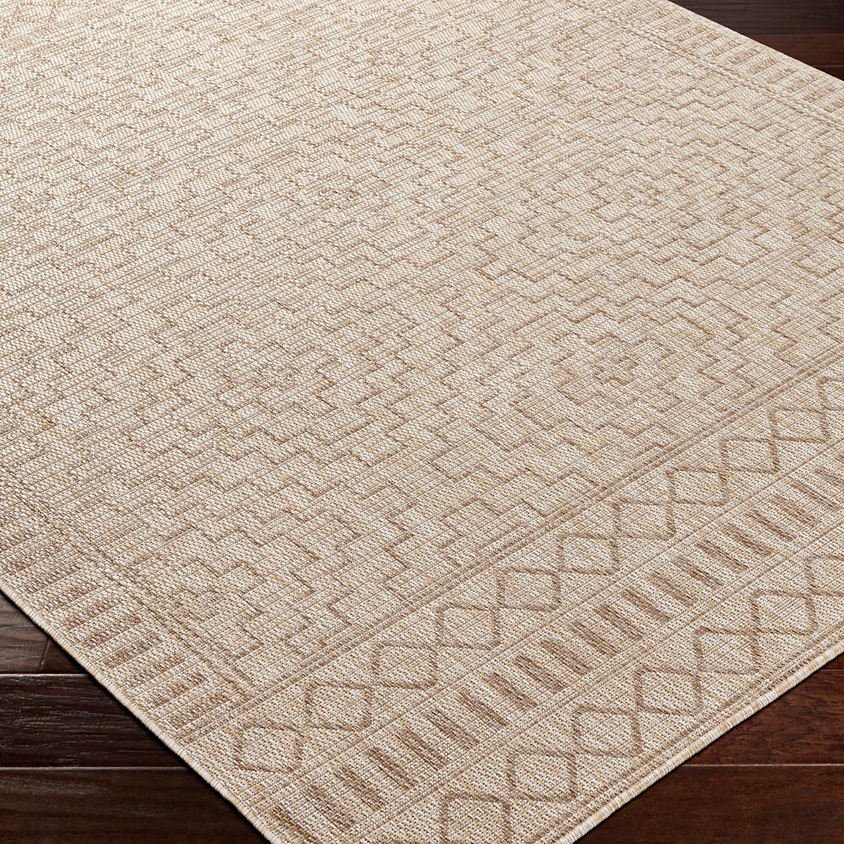 OUTDOORTEPPICH Tricia Jute-Optik 160/213 cm Beige - Ecru, Textil (160/213cm) - LIVABLISS
