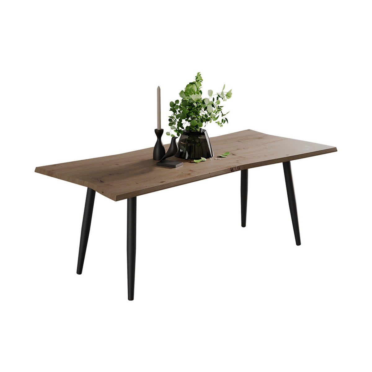 COUCHTISCH Yan Artisan 110 x 50 cm - Hellgrau, Holzwerkstoff (50/110/40cm) - Vicco