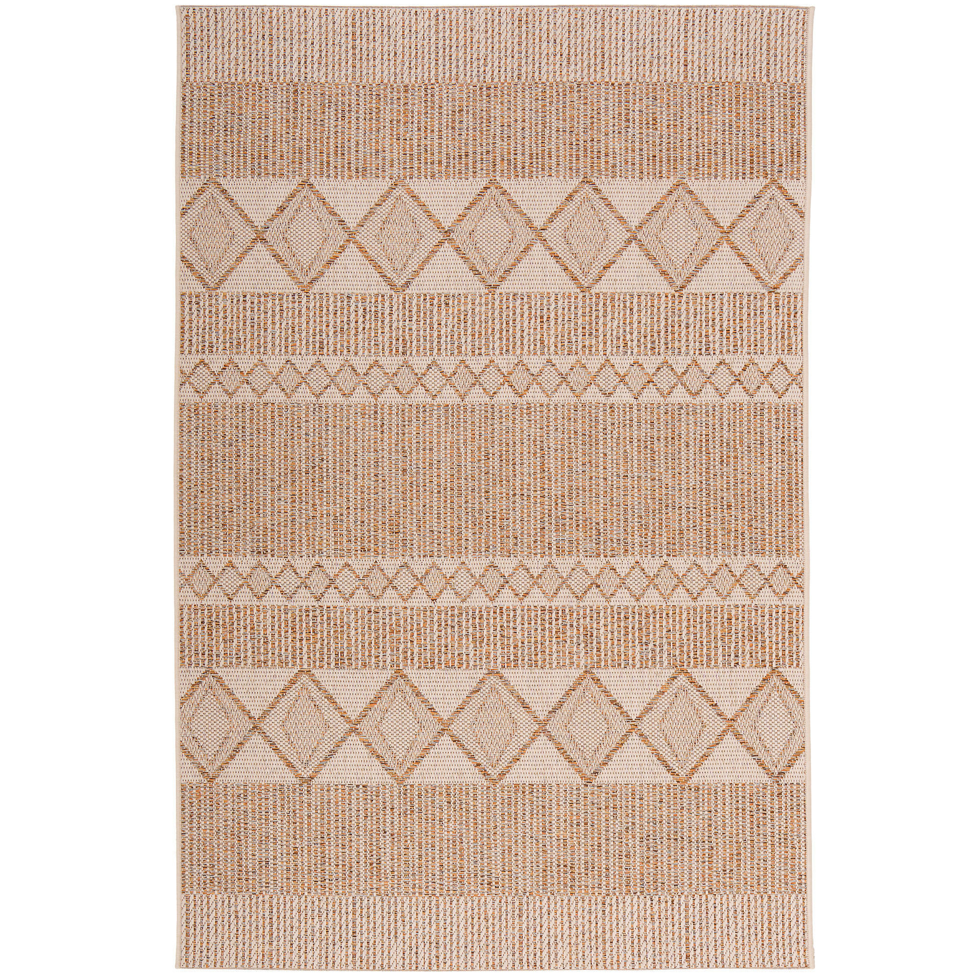 PANAMA IN- UND OUTDOOR TEPPICH - Nussbaumfarben, Textil (80/120cm) - Pergamon