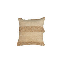 DEKOKISSEN Luani Weiß 45/45/10 cm - Beige, Textil (45/45cm) - Light & Living