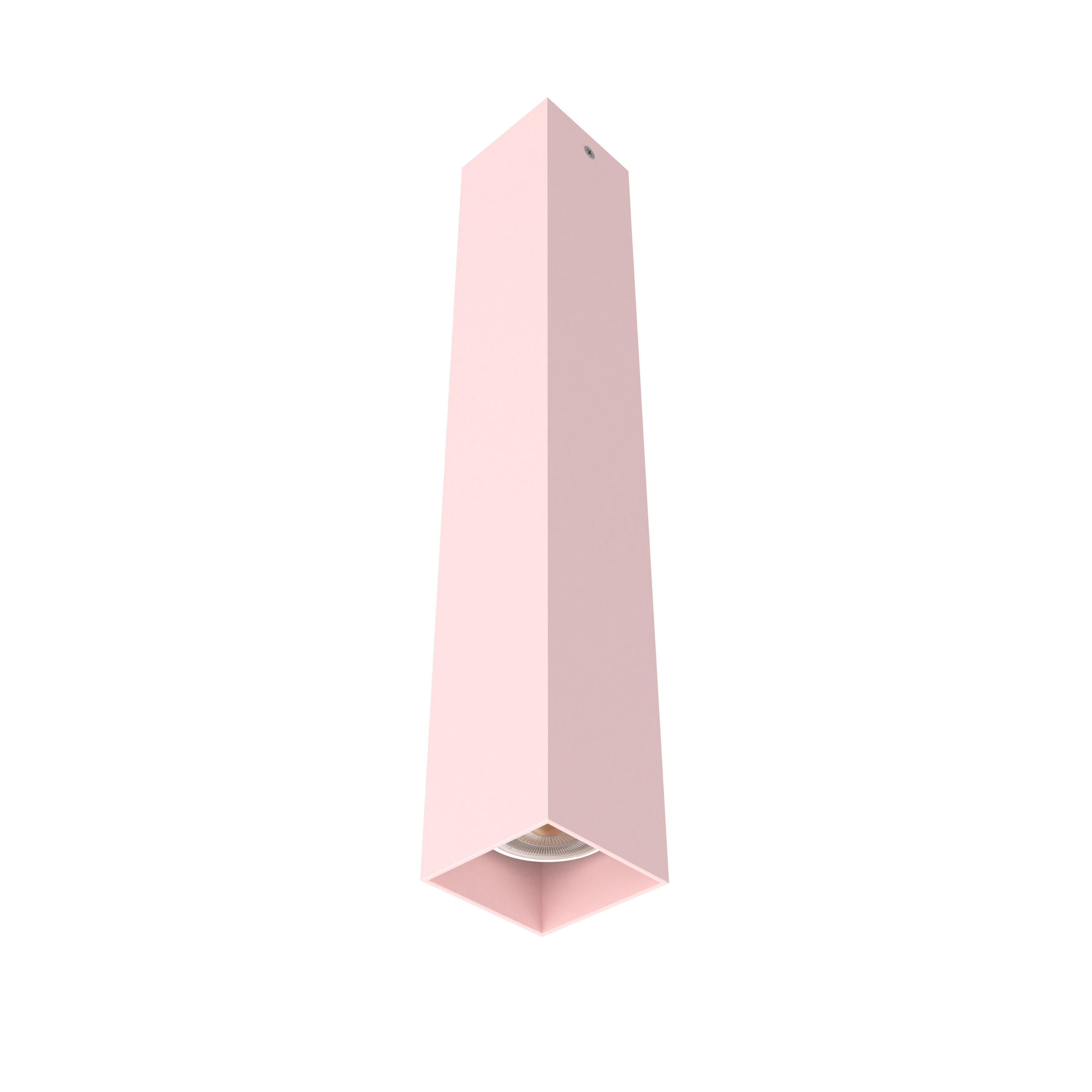 DECKENLEUCHTE Cube H40 - Pink, Metall (6/6/40cm) - Lumicom