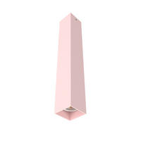 DECKENLEUCHTE Cube H40 - Pink, Metall (6/6/40cm) - Lumicom
