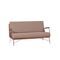 SOFA Holz Beige - Beige, Holz (158/84/71cm) - Nest Dream