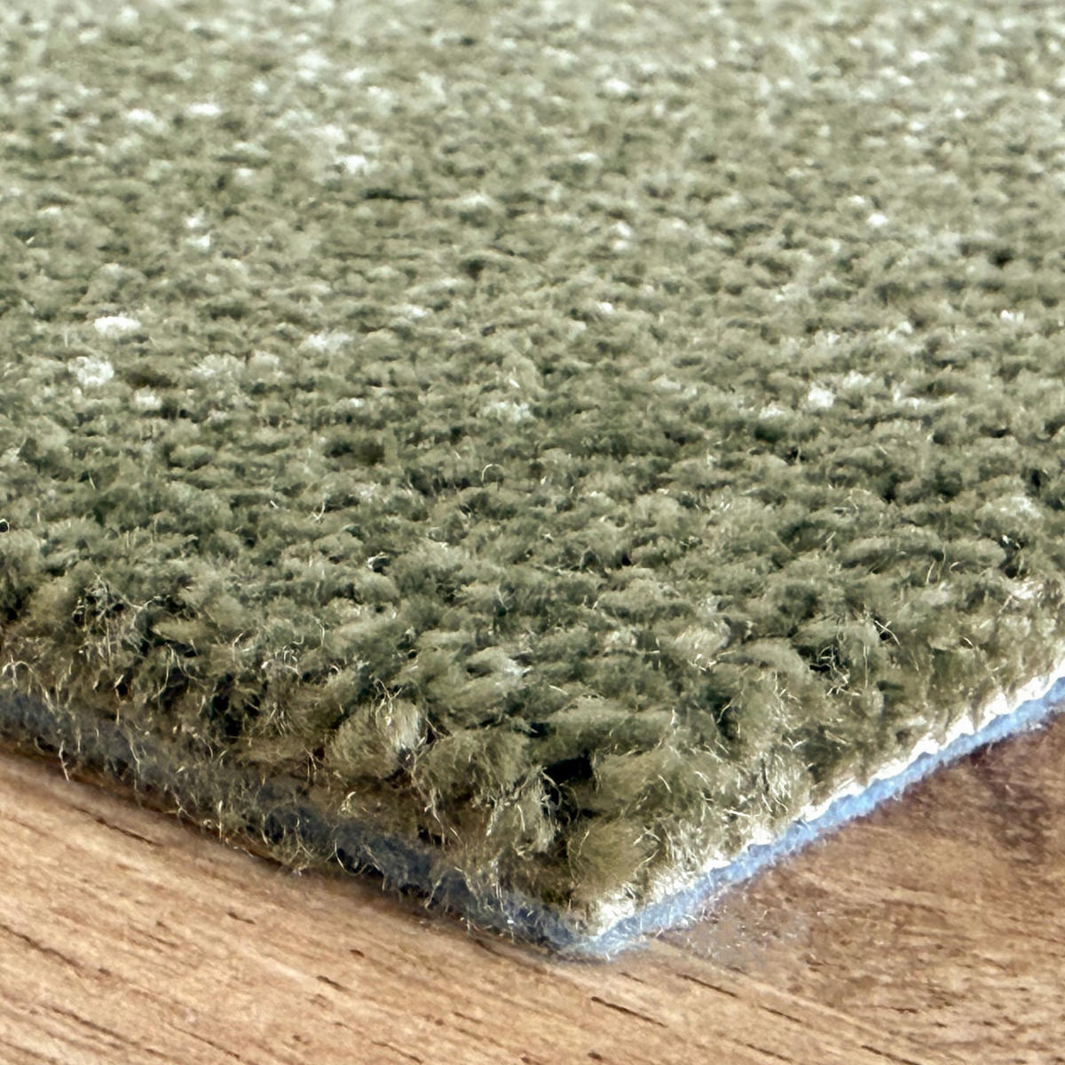 TEPPICHBODEN Levanto 100/100 cm - Grün, Kunststoff (100/100/1cm) - Steffensmeier