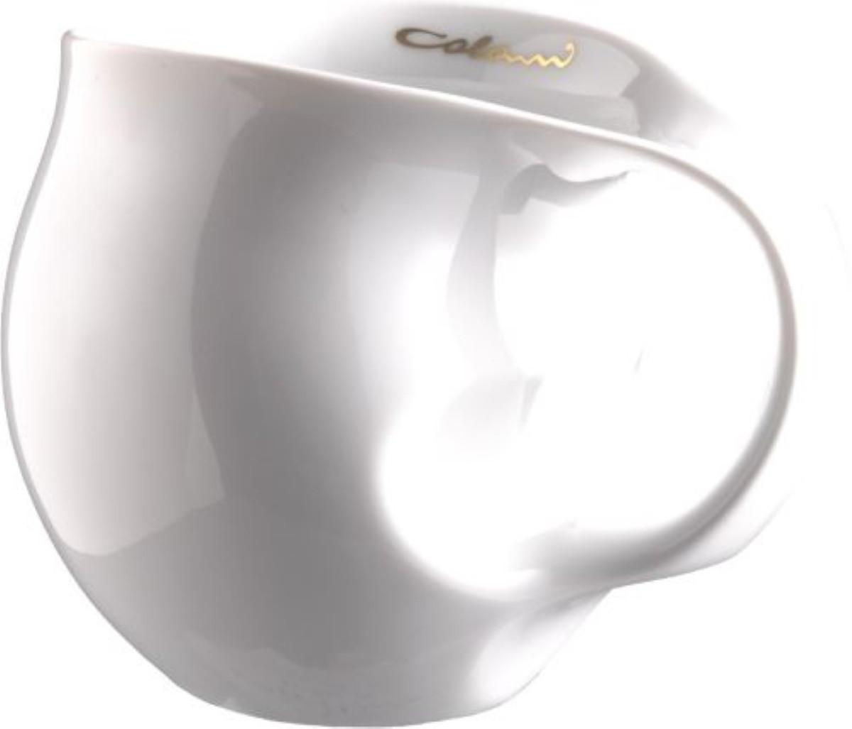 KAFFEEBECHER white - Multicolor/Weiß, Keramik (0.28L) - Luigi Colani Porzellan
