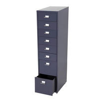 ROLLCONTAINER Anthrazit - Anthrazit, Metall (28/110/41cm) - MCW