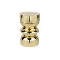 BEISTELLTISCH Kinga Gold - Goldfarben, Metall (29.5/29.5/48cm) - Housecraft Living