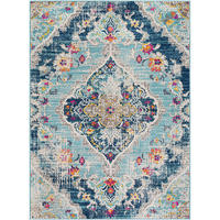 VINTAGE-TEPPICH 200/275 cm Blau - Blau, Naturmaterialien/Textil (200/275cm) - LIVABLISS