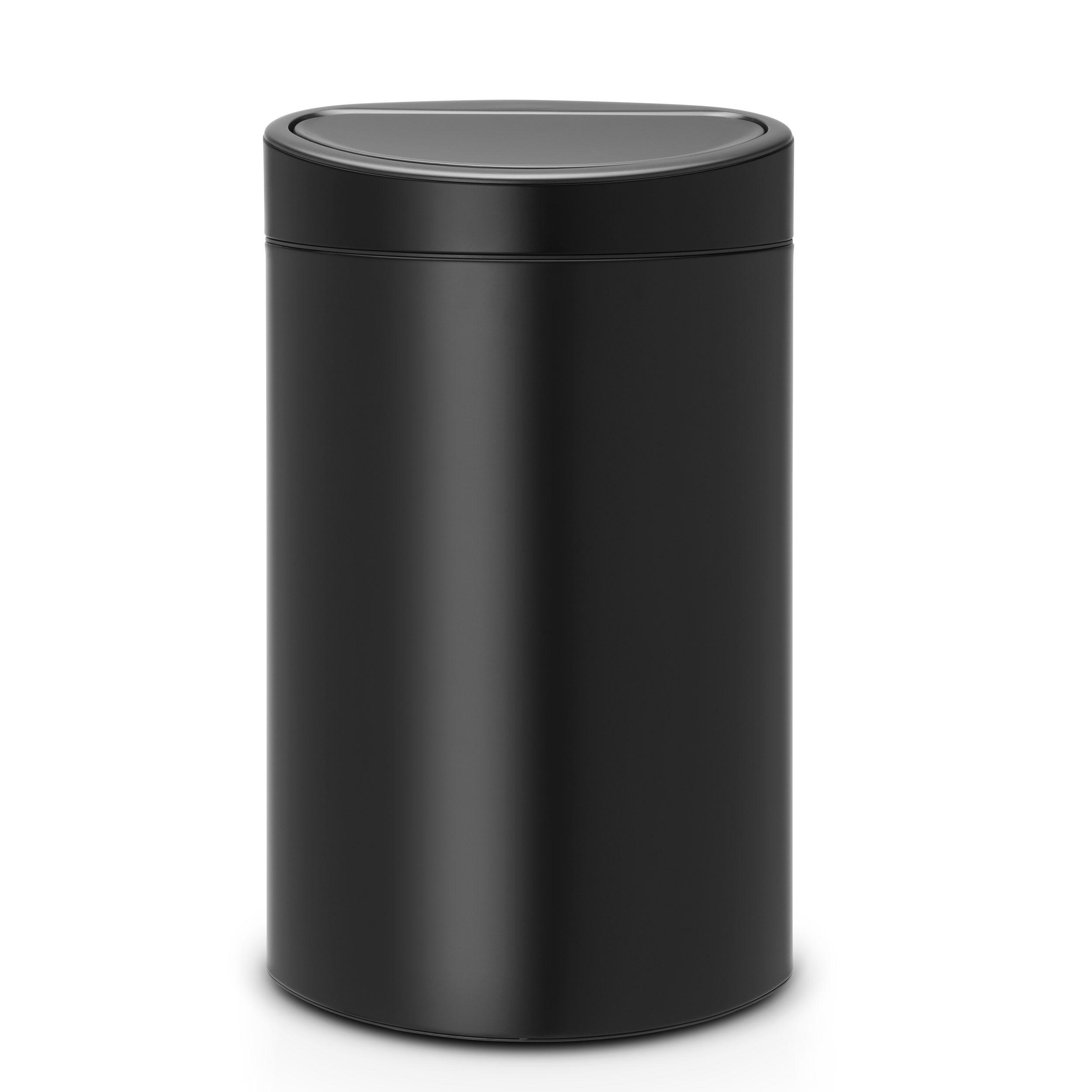 Brabantia Abfallbehälter Schwarz 48.3x76.5x32.8 cm