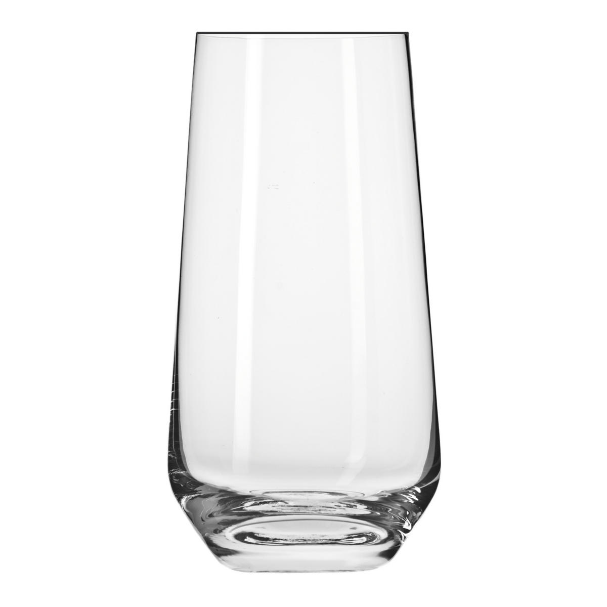 LONGDRINKGLÄSER Splendour, 6er-Set, 490 ml - Transparent, Glas (0.48L) - Krosno Glass