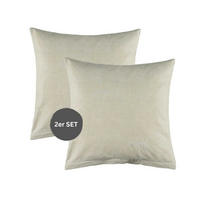 RENFORCÉ KISSENBEZÜGE HARP - Grau, Textil (40/40cm) - Esprit