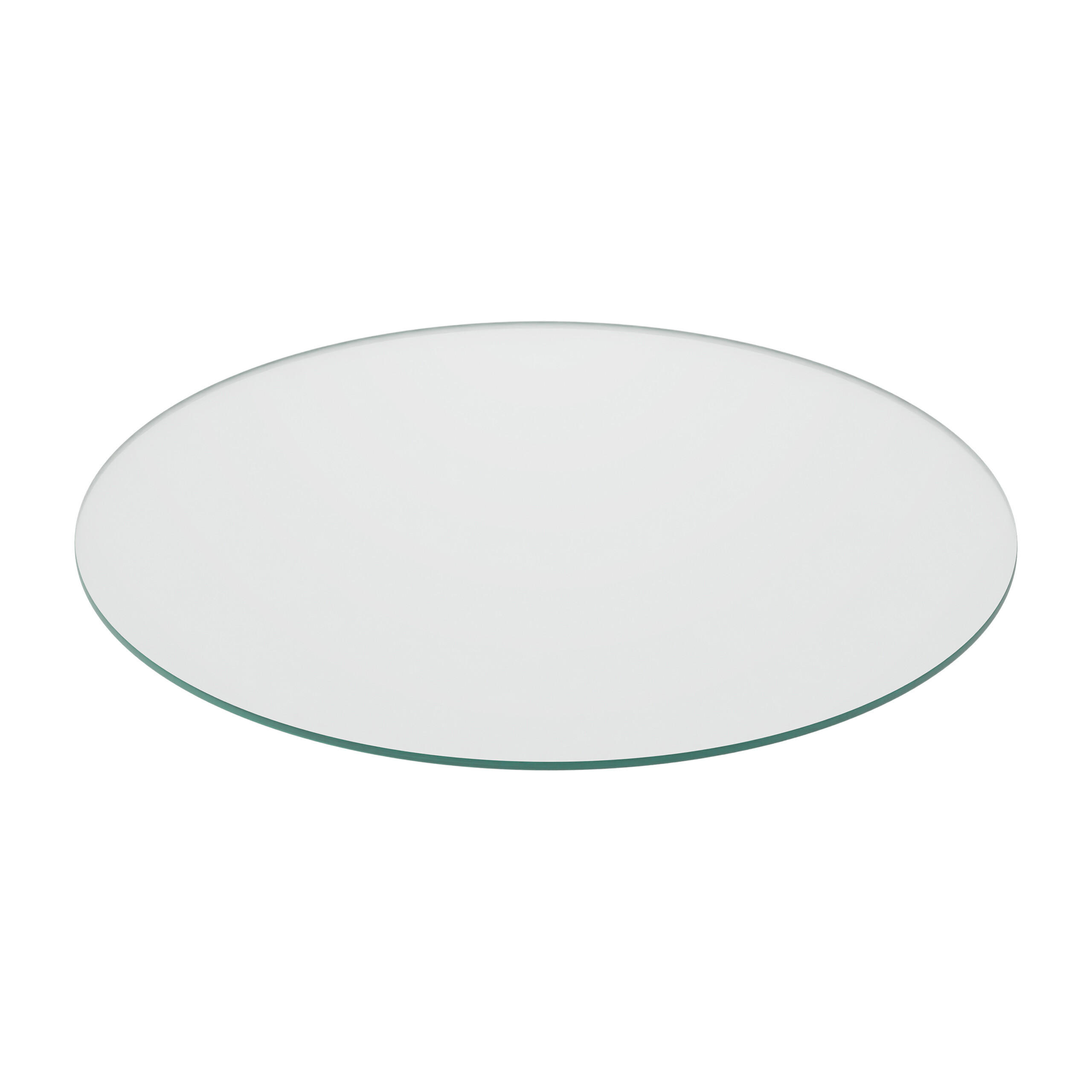 GLASPLATTE - Transparent, Glas (70/0.8/70cm) - Relaxdays