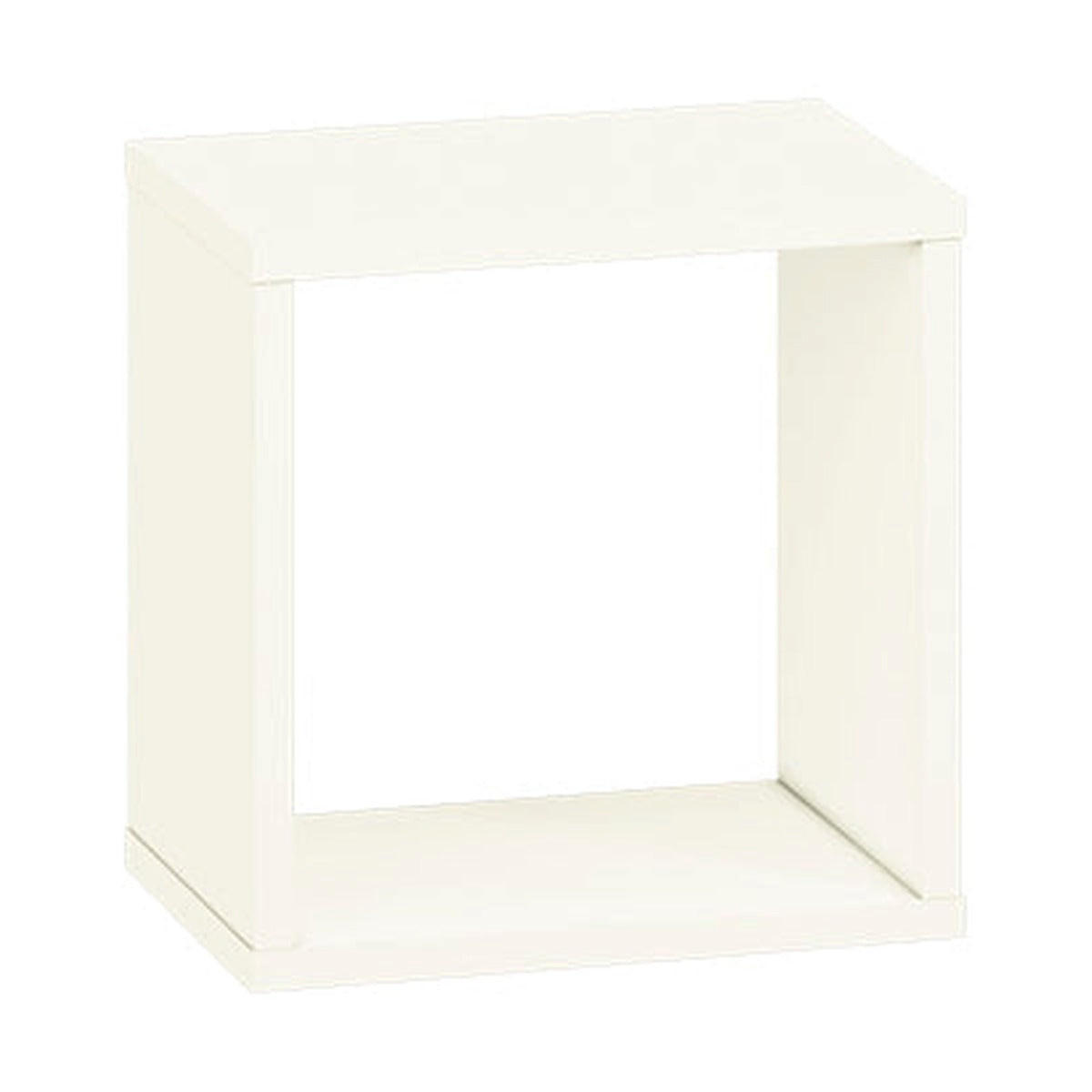 WANDREGAL – 30 cm – Drop – Weiß - Weiß, Holzwerkstoff (30/30/20cm) - hi-markt