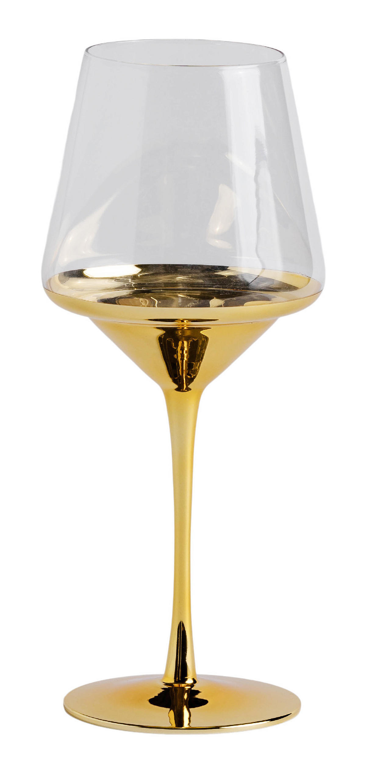 WEINGLAS Helena - Goldfarben, Glas (0.58L) - home&you