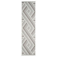 KURZFLOR-TEPPICH Lindo 7590 Beige 80x300 cm - Beige/Grau, Textil (80/300cm) - carpet city