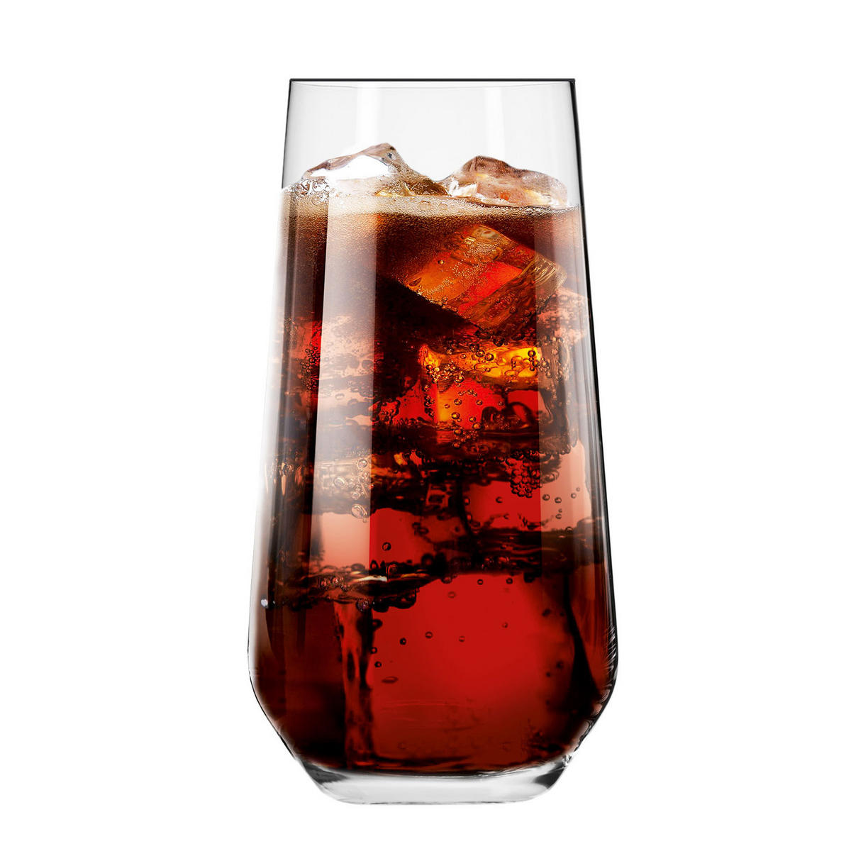 LONGDRINKGLÄSER Splendour, 6er-Set, 490 ml - Transparent, Glas (0.48L) - Krosno Glass