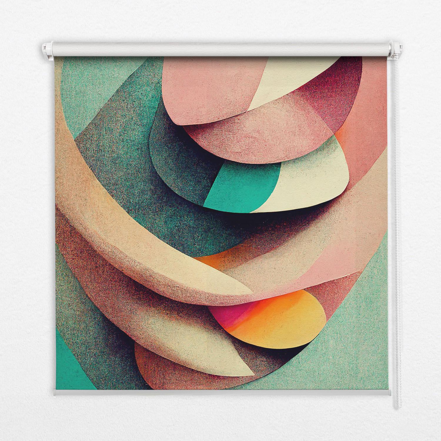 TULUP VNITŘNÍ roleta - okenní roleta - roleta - 140x140 cm - Abstrakce