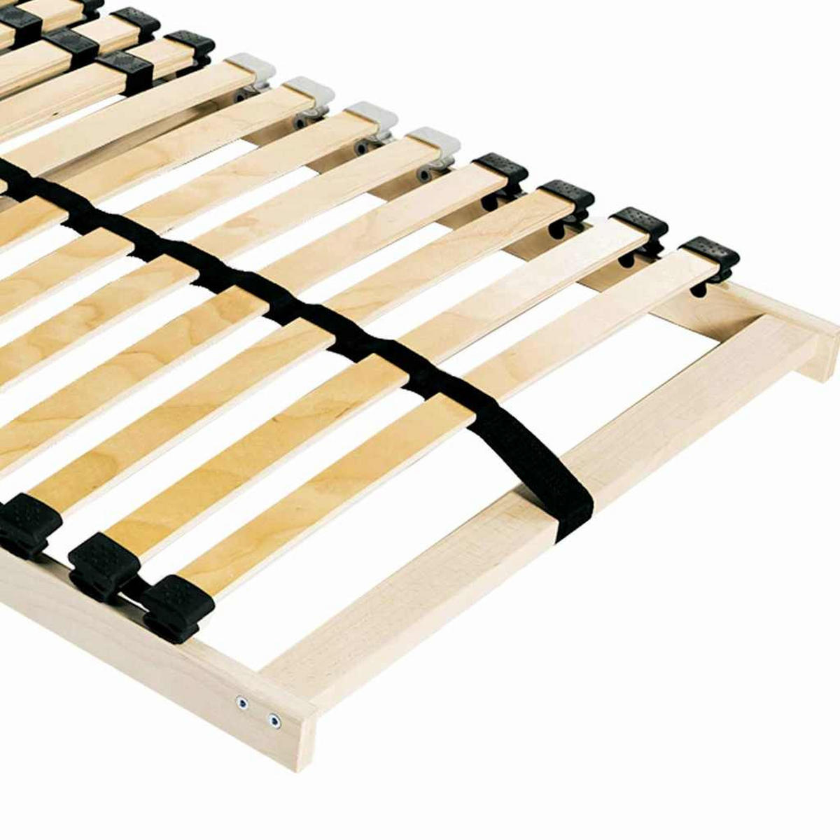 BETT-LATTENROST Haltbar 185/80 cm Braun Massivholz Buche - Braun, Holz (80/190cm) - vidaXL