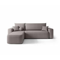 ECKSOFA mit Schlaffunktion SENNO Curio 83 Links - Grau, Textil (250/150cm) - Bedante