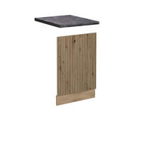 FRONTBLENDE R-Line Artisan-Eiche 45 cm, AP Anthrazit - Honigeiche/Eiche Wotan, Holzwerkstoff (45/57.2/1.6cm) - Vicco