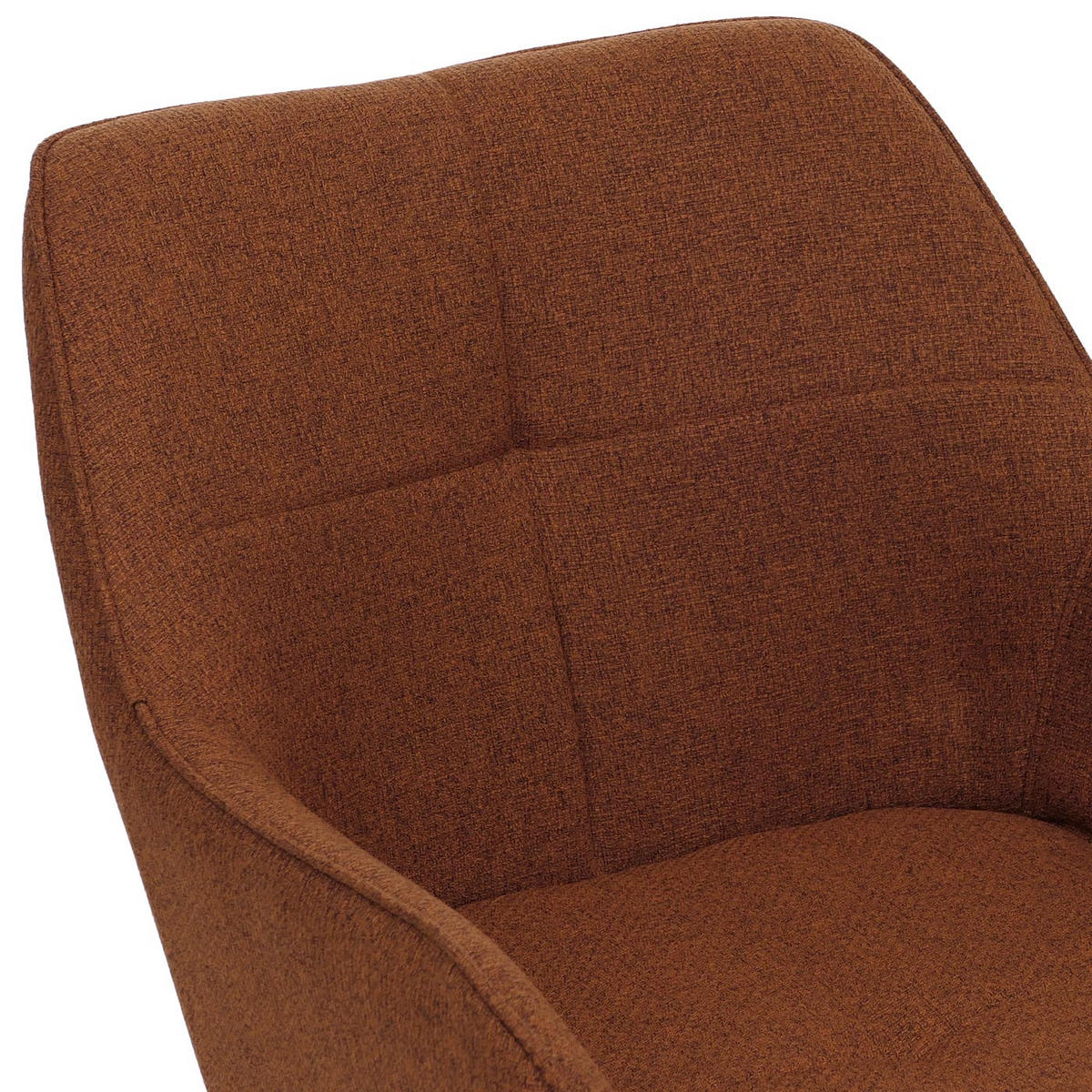 JÍDELNÍ ŽIDLE Černá, oranžová, sada 2 ks - černá/pomerančová, textil (53/80/59cm) - MCW